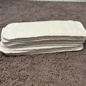 10 reusable cloth diaper inserts